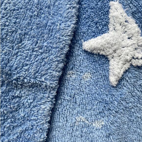 Canyon Group Moon & Stars Robe | Chenille Vintage 90s USA, S, Rare Design - Picture 6 of 9
